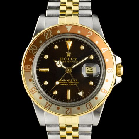 rolex gmt master 16753 root beer